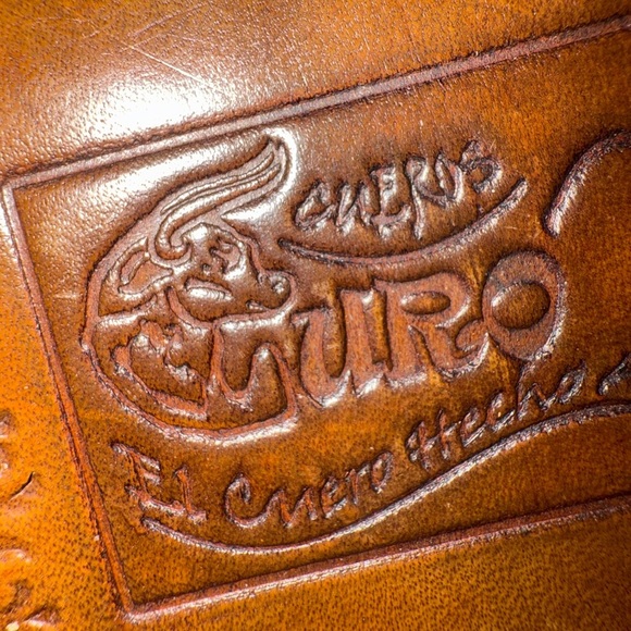 Hand Made Leather Sandals Fits Women's US 8,5-9 Measurement In Photo - Picture 8 of 9